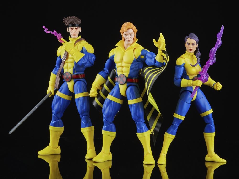 The Uncanny X-Men 60th Anniversary Marvel Legends Banshee, Gambit, & Psylocke Three-Pack image 3