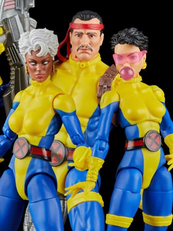 The Uncanny X-Men 60th Anniversary Marvel Legends Forge, Storm, & Jubilee Three-Pack image 2