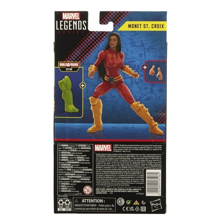 X-Men Marvel Legends Monet St. Croix (Ch'od BAF) image 9