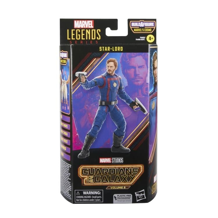 Guardians of the Galaxy Vol. 3 Marvel Legends Star-Lord (Marvel's Cosmo BAF) image 8
