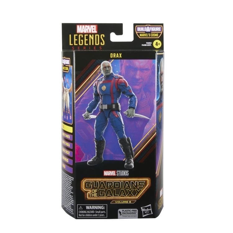 Guardians of the Galaxy Vol. 3 Marvel Legends Drax (Marvel's Cosmo BAF) image 9