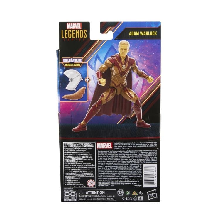 Guardians of the Galaxy Vol. 3 Marvel Legends Adam Warlock (Marvel's Cosmo BAF) image 9