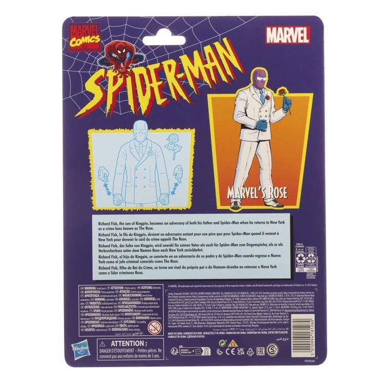The Amazing Spider-Man Marvel Legends Retro Collection Marvel's Rose image 9