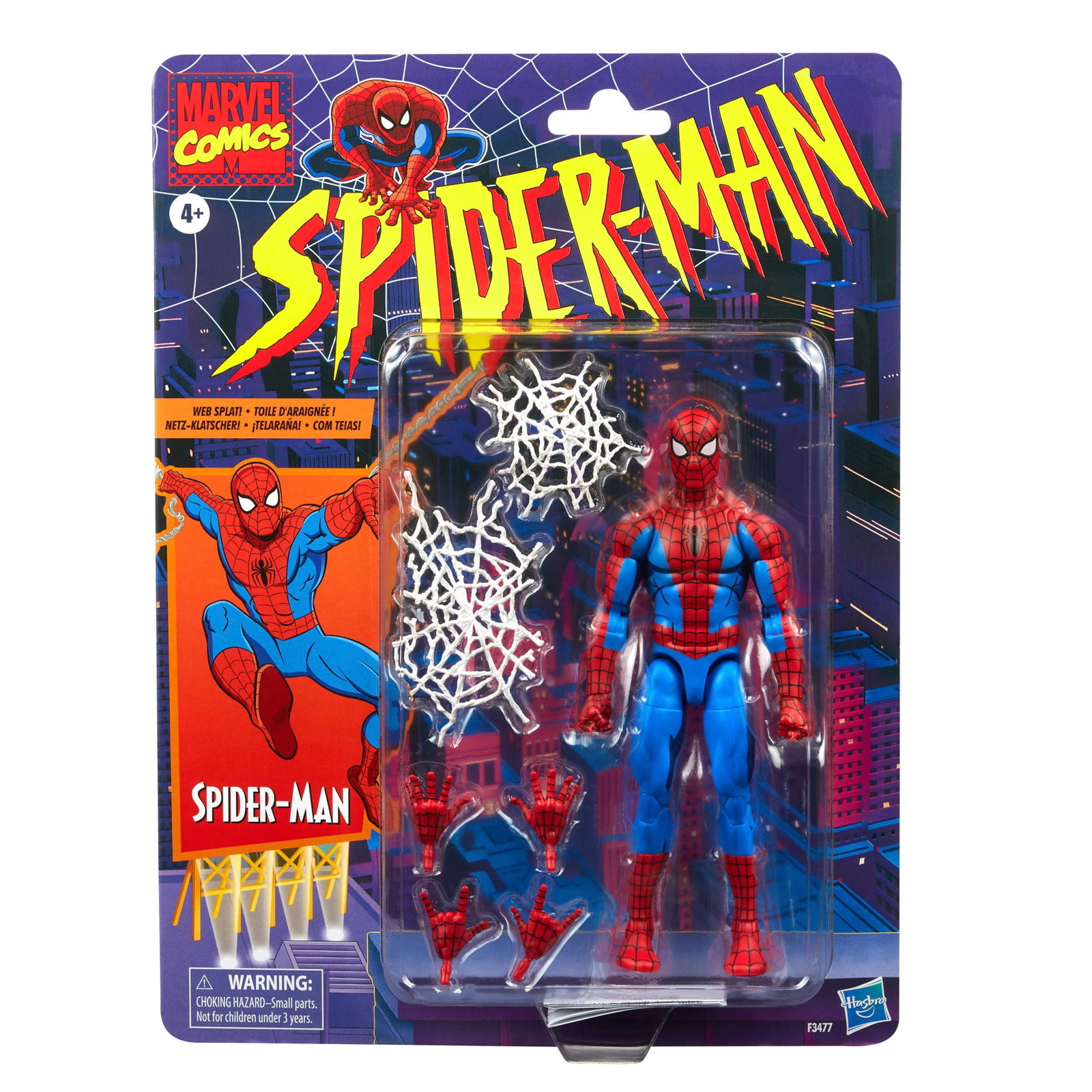 Spider-Man Marvel Legends Retro Collection Spider-Man (Cel Shaded Ver.) image 8