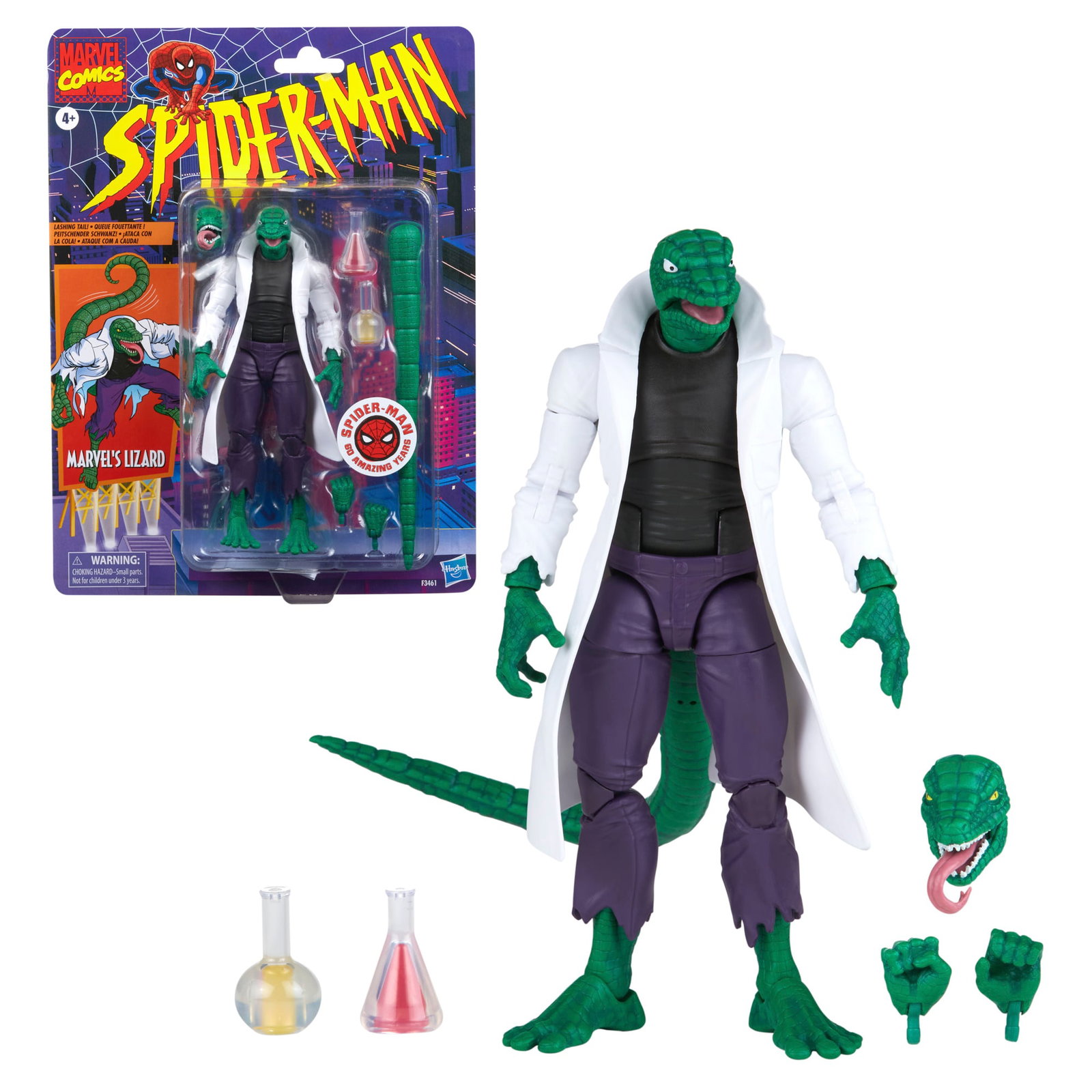 Spider-Man Marvel Legends Retro Collection Marvel's Lizard image 9