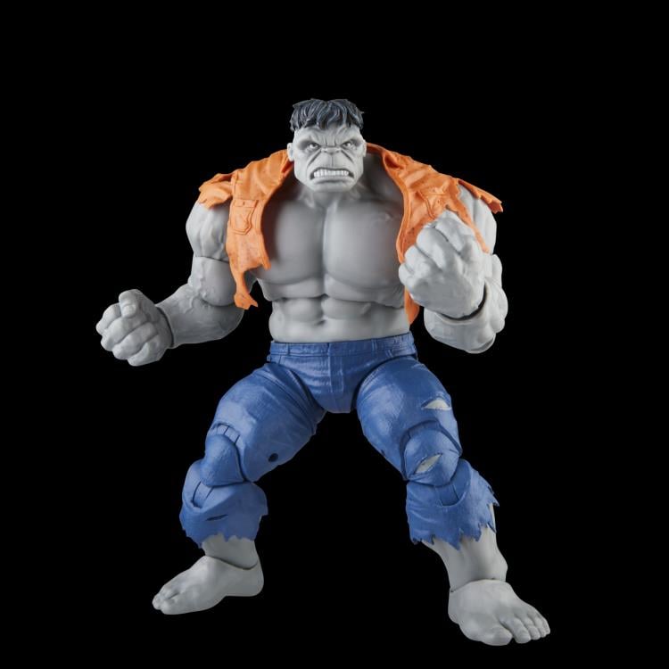 The Avengers 60th Anniversary Marvel Legends Gray Hulk and Dr. Bruce Banner Two-Pack image 4