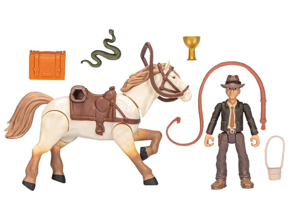 Indiana Jones Worlds of Adventure Indiana Jones with Horse Set image 9