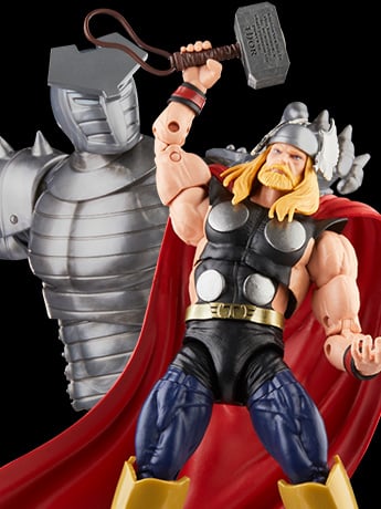 The Avengers 60th Anniversary Marvel Legends Thor vs. The Destroyer Two-Pack image 2