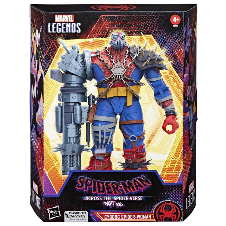 Spider-Man: Across the Spider-Verse Marvel Legends Deluxe Cyborg Spider-Woman image 8