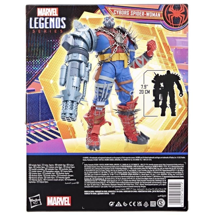 Spider-Man: Across the Spider-Verse Marvel Legends Deluxe Cyborg Spider-Woman image 9