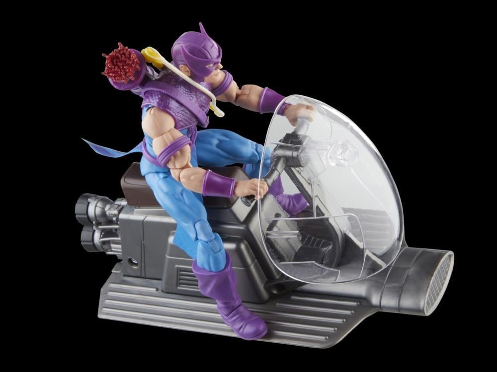 The Avengers 60th Anniversary Marvel Legends Hawkeye with Sky-Cycle image 4