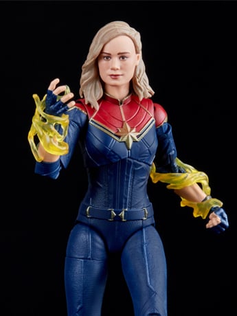 The Marvels Marvel Legends Captain Marvel (Totally Awesome Hulk BAF) image 2