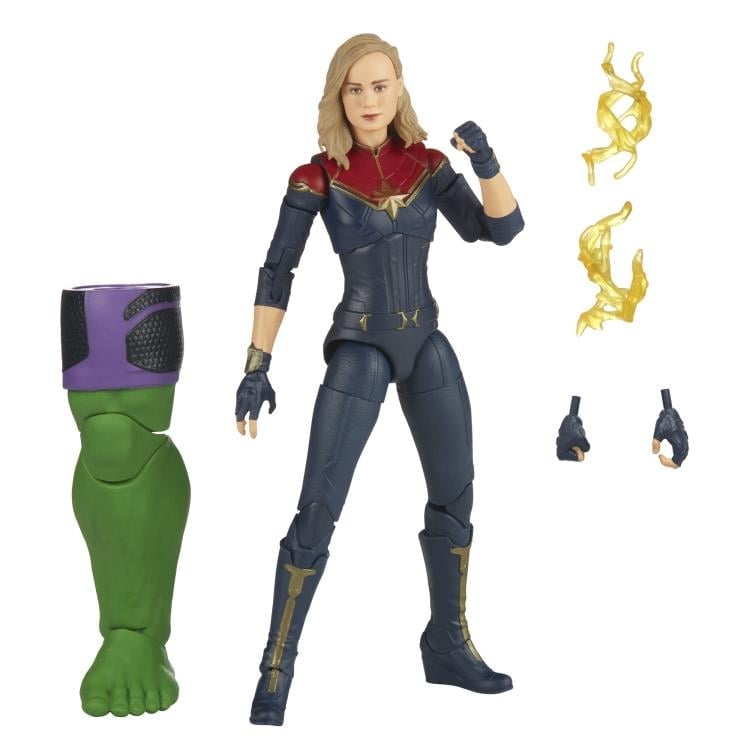 The Marvels Marvel Legends Captain Marvel (Totally Awesome Hulk BAF) image 7