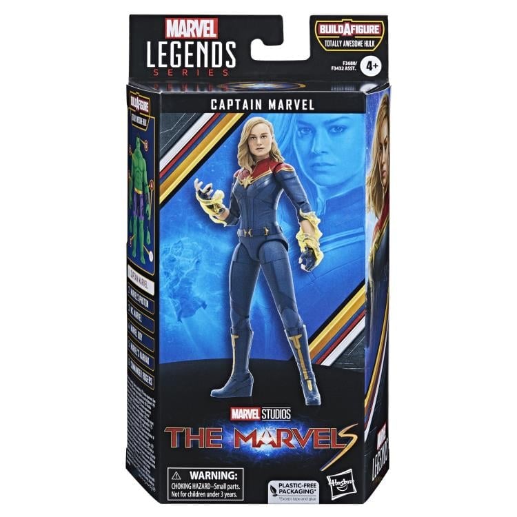 The Marvels Marvel Legends Captain Marvel (Totally Awesome Hulk BAF) image 8