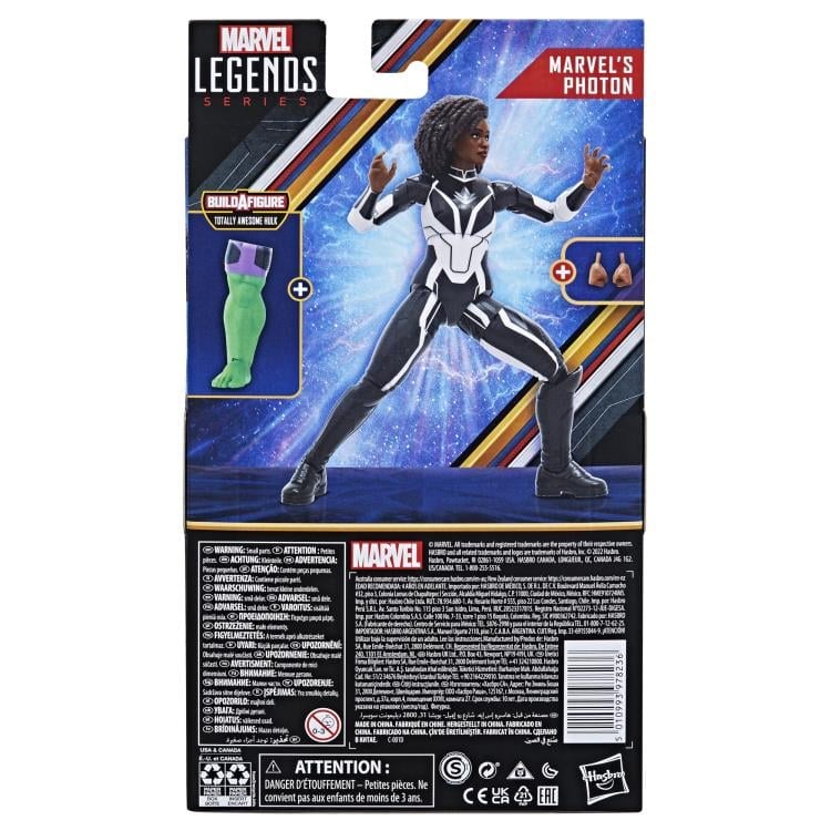 The Marvels Marvel Legends Marvel's Photon (Totally Awesome Hulk BAF) image 9