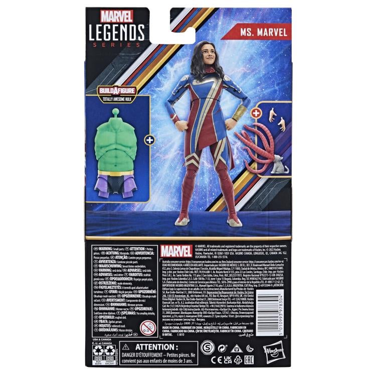 The Marvels Marvel Legends Ms. Marvel (Totally Awesome Hulk BAF) image 10
