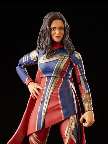 The Marvels Marvel Legends Ms. Marvel (Totally Awesome Hulk BAF) image 2
