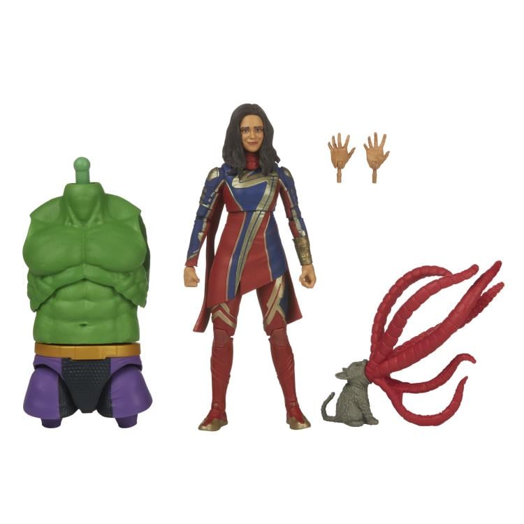 The Marvels Marvel Legends Ms. Marvel (Totally Awesome Hulk BAF) image 7