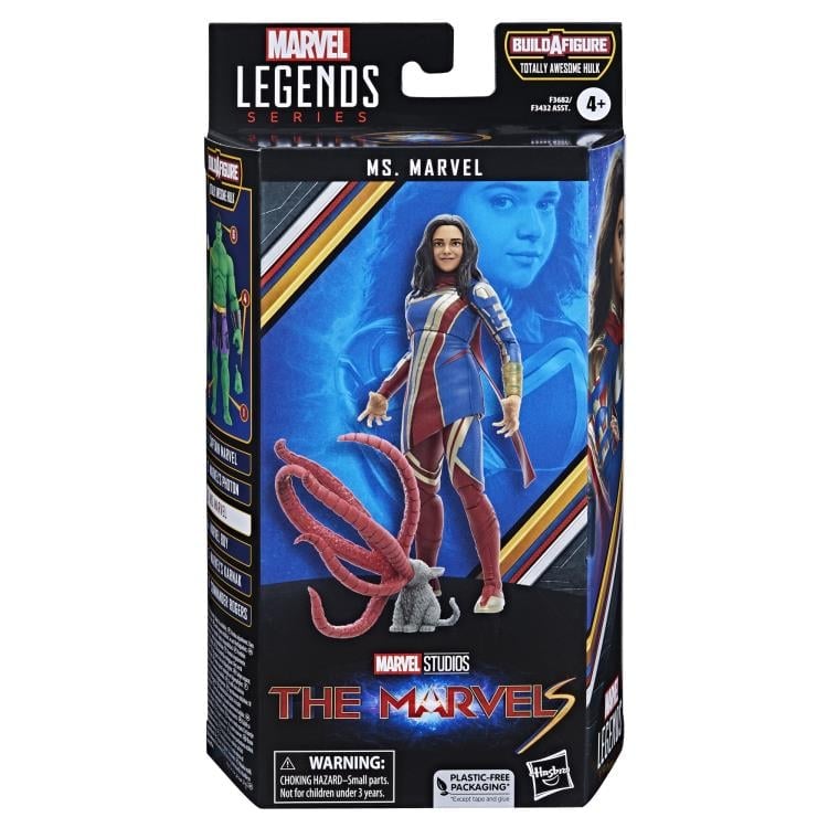 The Marvels Marvel Legends Ms. Marvel (Totally Awesome Hulk BAF) image 9