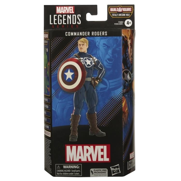 Marvel Legends Commander Rogers (Totally Awesome Hulk BAF) image 9