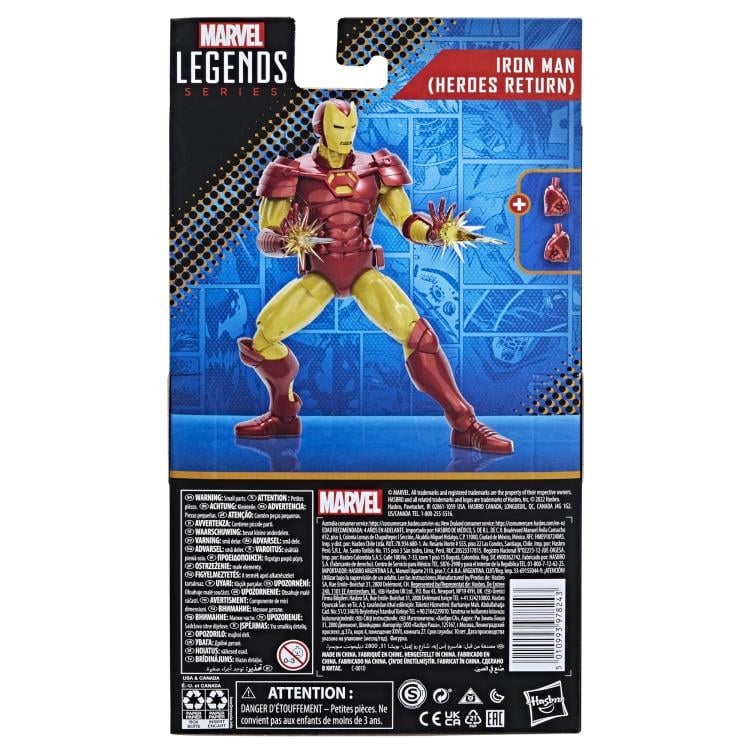 Marvel Legends Iron Man (Heroes Return) (Totally Awesome Hulk BAF) image 9