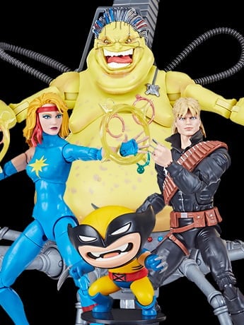 X-Men Marvel Legends Mojoworld Exclusive Four-Pack image 2