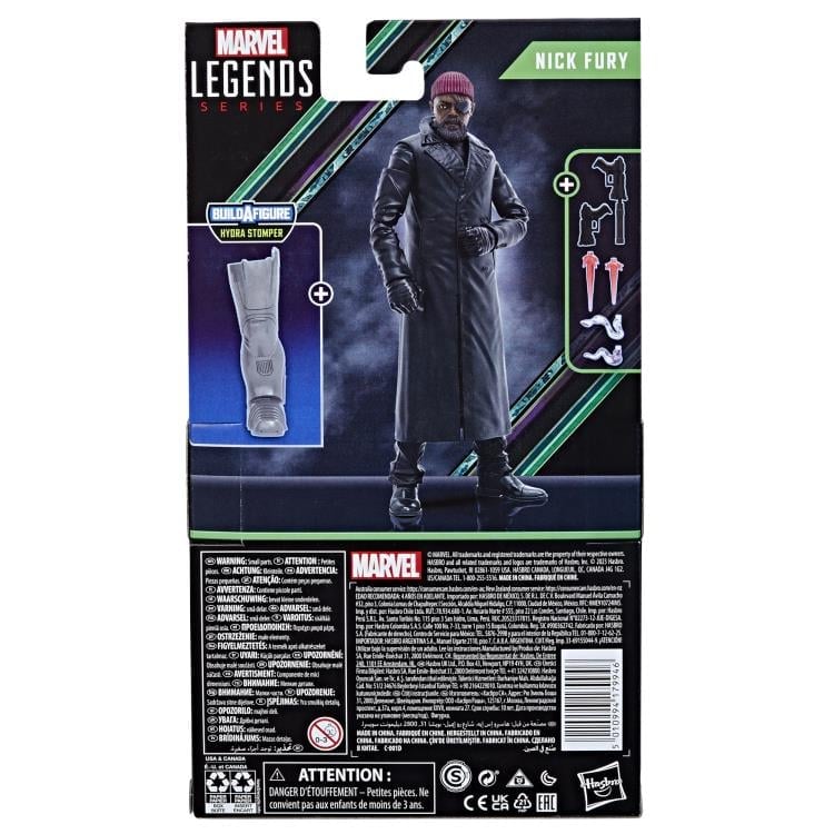 Secret Invasion Marvel Legends Nick Fury (Hydra Stomper BAF) image 9