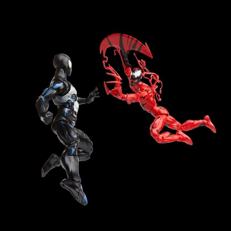 Spider-Man Marvel Legends Spider-Man (Black Suit) & Carnage Exclusive Two-Pack image 4