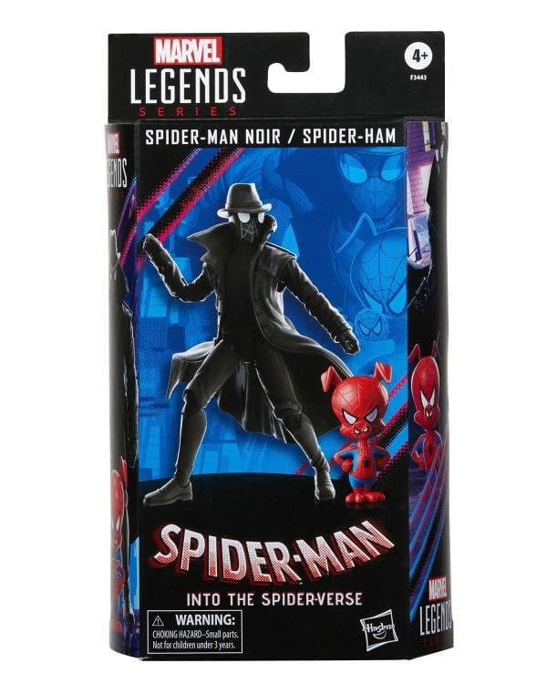 Spider-Man: Into the Spider-Verse Marvel Legends Spider-Man Noir and Spider-Ham Exclusive Two-Pack image 9