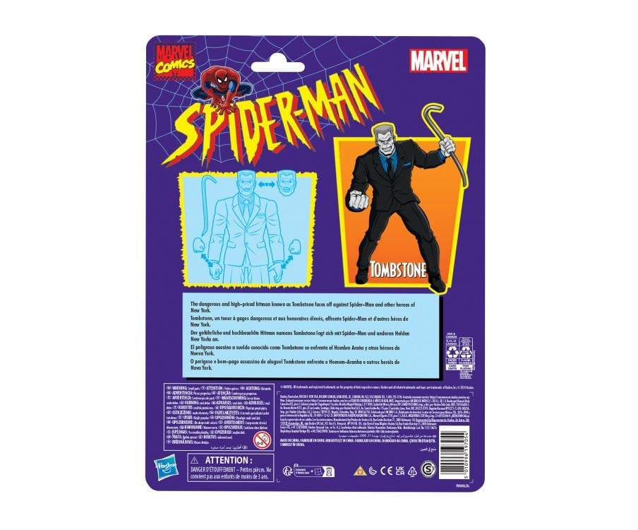 Spider-Man Marvel Legends Retro Collection Tombstone image 10