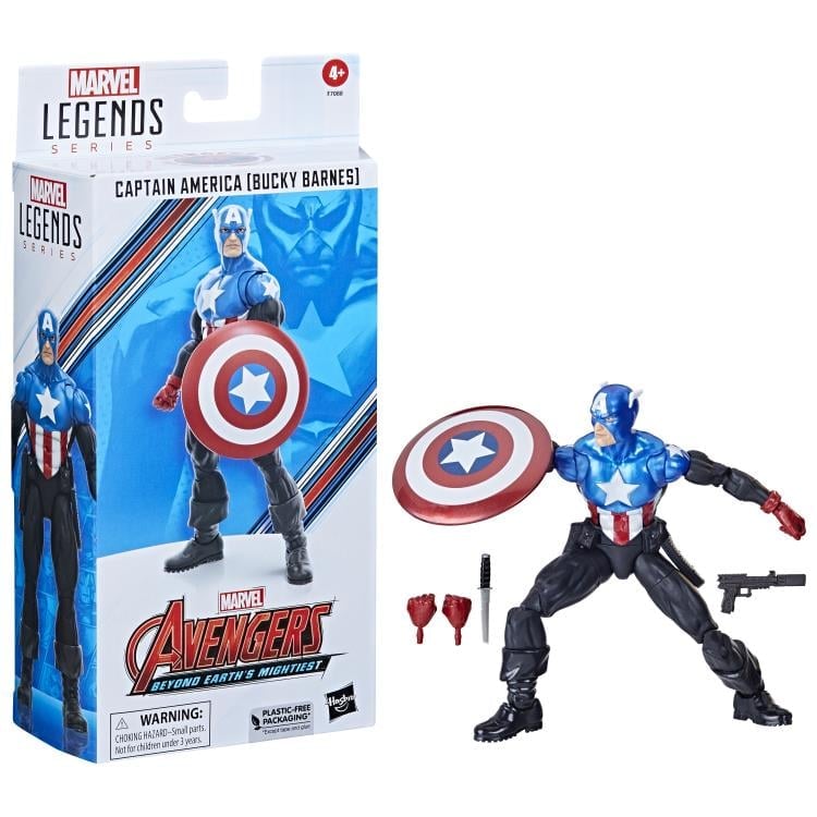 The Avengers Marvel Legends Captain America (Bucky Barnes) Exclusive image 10