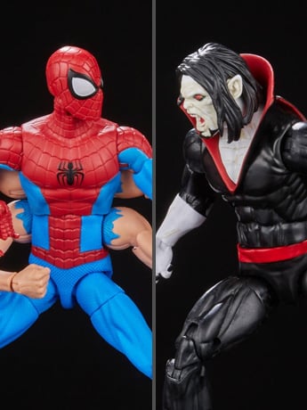 Spider-Man Marvel Legends Spider-Man vs Morbius Exclusive Two-Pack image 2