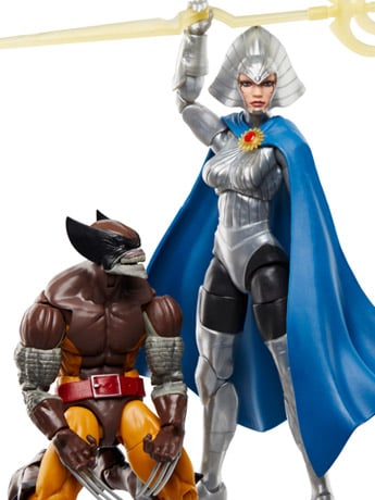 Wolverine 50th Anniversary Marvel Legends Wolverine and Lilandra Neramani Two-Pack image 2