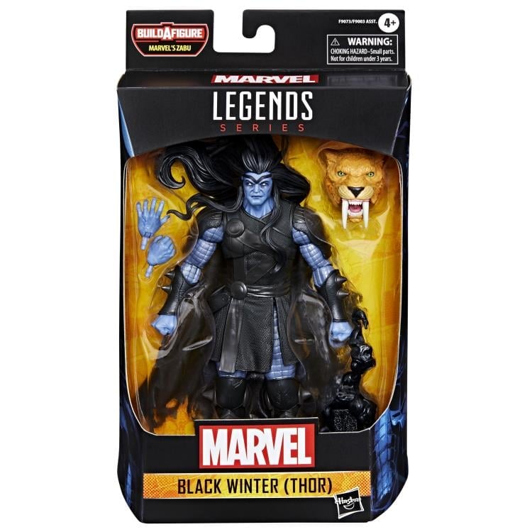 Thor Marvel Legends Black Winter (Thor) (Marvel's Zabu BAF) image 10