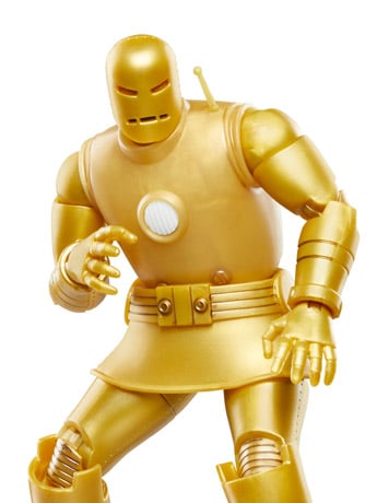 Tales of Suspense Marvel Legends Retro Collection Iron Man (Model 01 - Gold) image 2