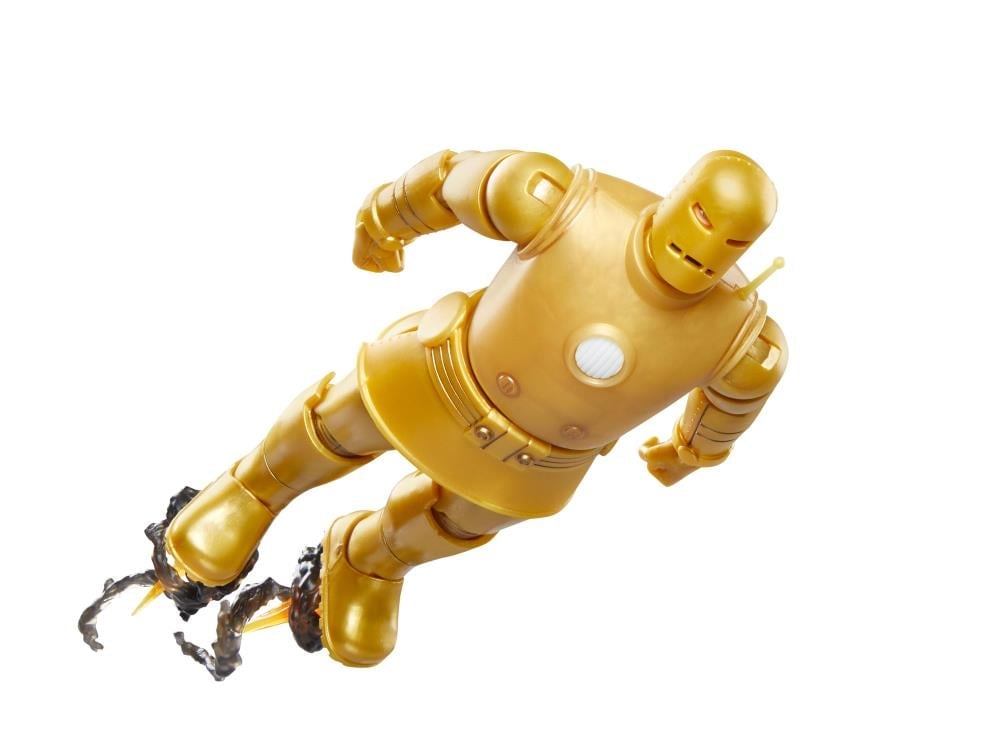 Tales of Suspense Marvel Legends Retro Collection Iron Man (Model 01 - Gold) image 6