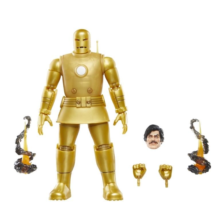 Tales of Suspense Marvel Legends Retro Collection Iron Man (Model 01 - Gold) image 8