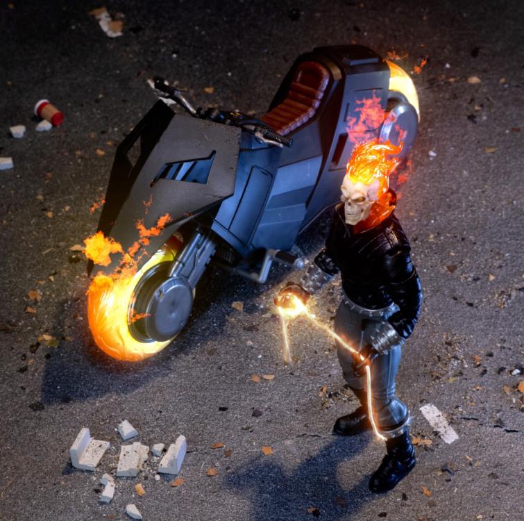 Ghost Rider Marvel Legends Ghost Rider (Danny Ketch) & Hellcycle Set image 3