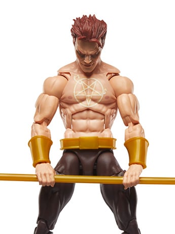 Strange Tales Marvel Legends Daimon Hellstrom (Blackheart BAF) image 2