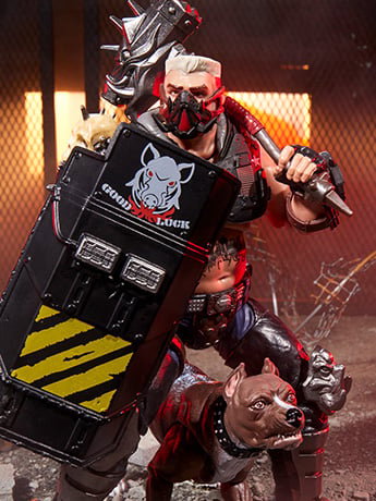 G.I. Joe Classified Series #135 Dreadnok Road Pig & Rawkus Set image 2