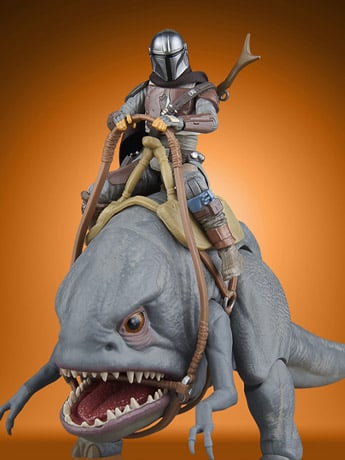 Star Wars: The Vintage Collection The Mandalorian (Arvala-7) & Blurrg Set image 2
