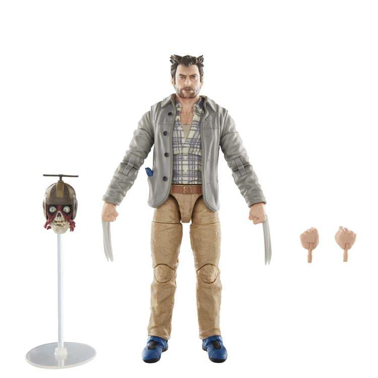 Deadpool & Wolverine Marvel Legends Headpool with Marvel's Logan image 8