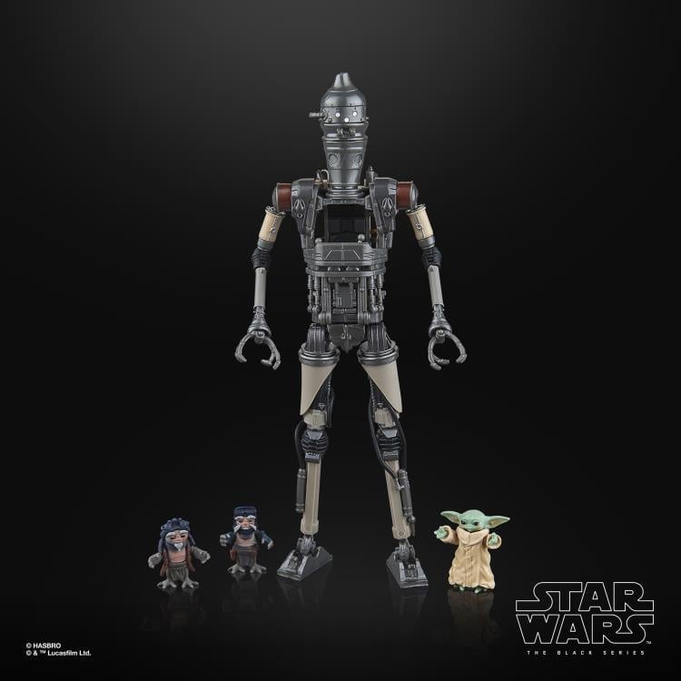 Star Wars: The Black Series Deluxe IG-12 and Grogu Set (The Mandalorian) image 3