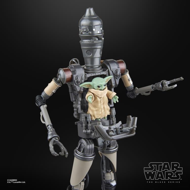 Star Wars: The Black Series Deluxe IG-12 and Grogu Set (The Mandalorian) image 6