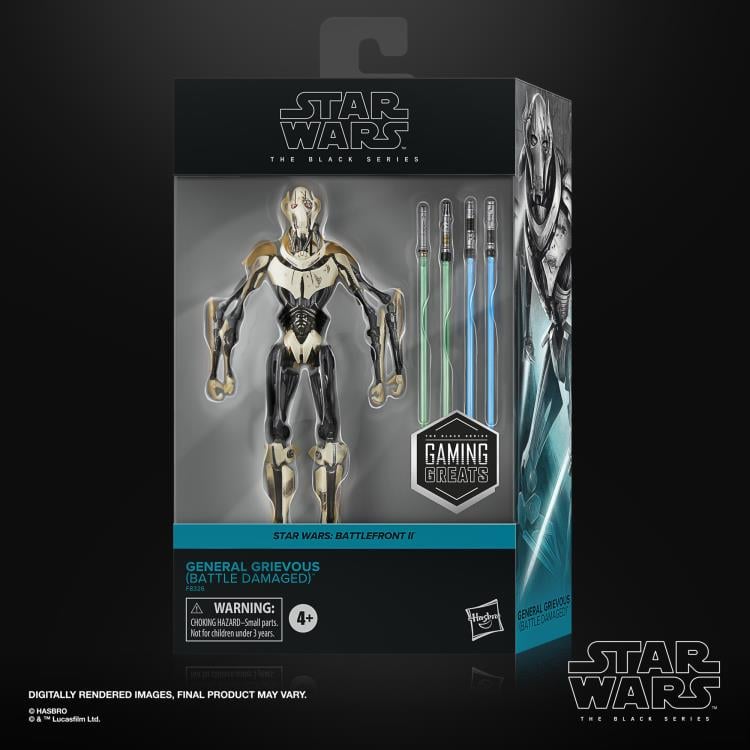 Star Wars: The Black Series Gaming Greats General Grievous (Battle Damaged) (Battlefront II) image 9