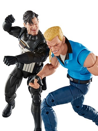 The Punisher War Journal Marvel Legends Punisher and Bushwacker Two-Pack image 2