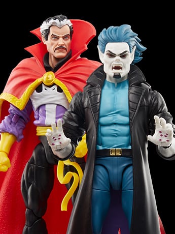 Spider-Man Marvel Legends Doctor Strange & Morbius Exclusive Two-Pack image 2