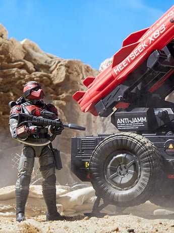 G.I. Joe Classified Series Cobra H.I.S.S. Techno-Viper & H.M.S. (Heetseek Missile System) Exclusive Set image 2