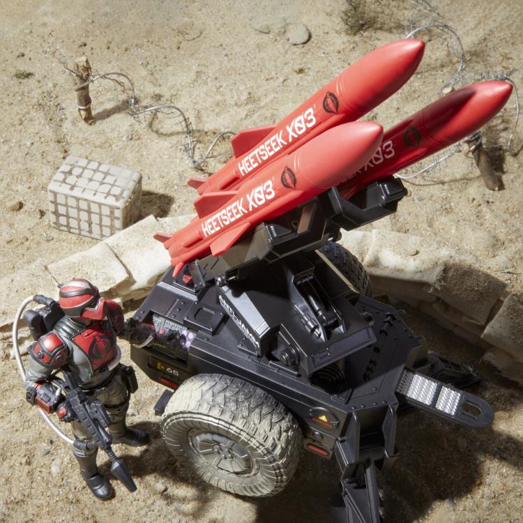G.I. Joe Classified Series Cobra H.I.S.S. Techno-Viper & H.M.S. (Heetseek Missile System) Exclusive Set image 4