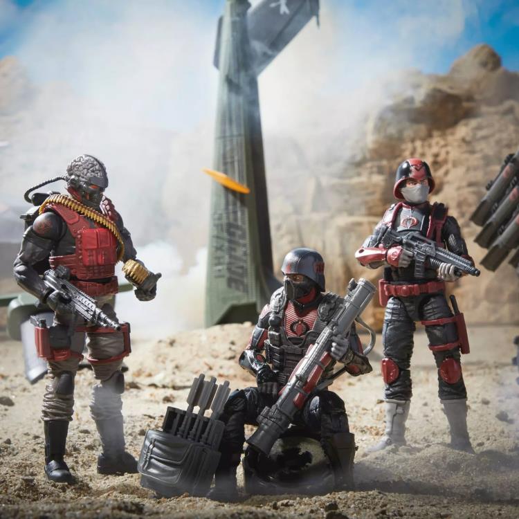 G.I. Joe Classified Series Cobra H.I.S.S. Fire Team 788 Exclusive Set image 5